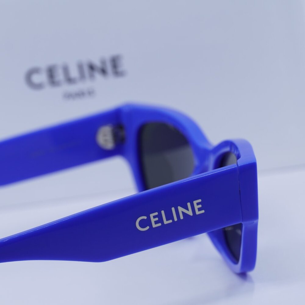 Final Price! Celine CL40197U 92A Blue/Smoke Sunglasses - Picture 8 of 9